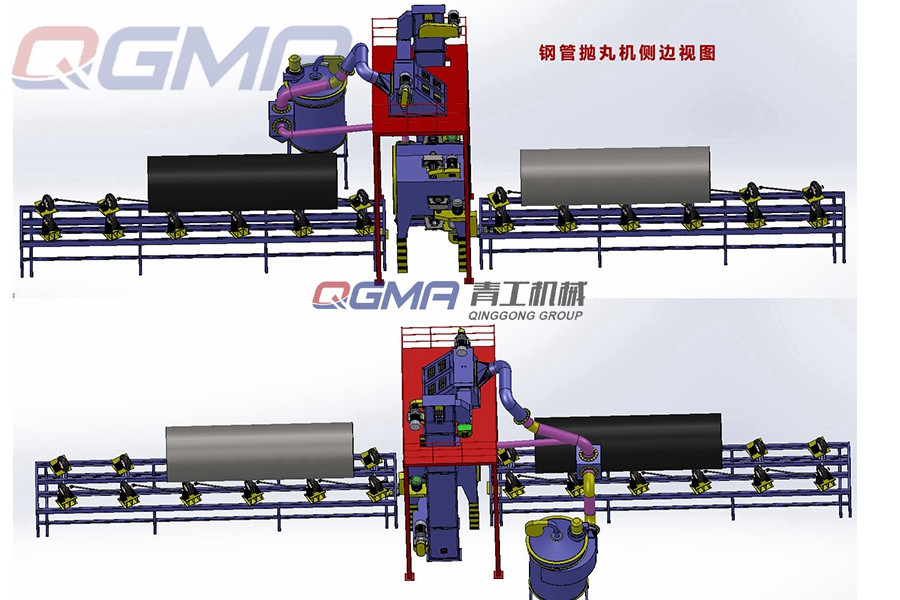 管道內(nèi)外壁拋丸機的工作原理